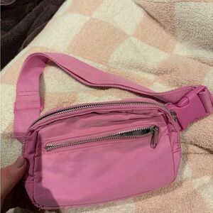 Wild Fable Pink Belt Bag with Zipper